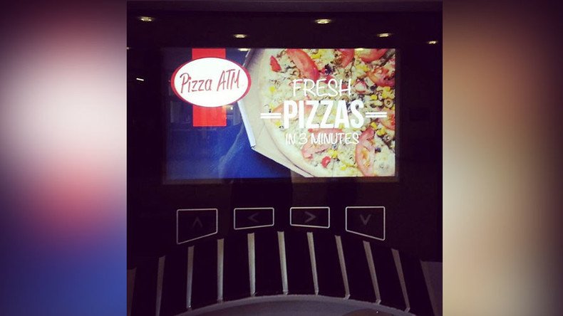 Robo-chef: Pizza ATM fires up snacks at university in Cincinnati (VIDEO)