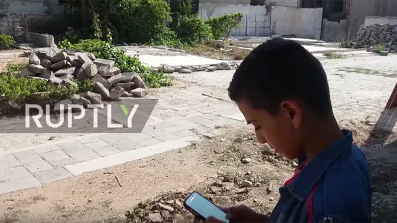 Syrian kids chase Pokémon in war-torn Aleppo (VIDEO)