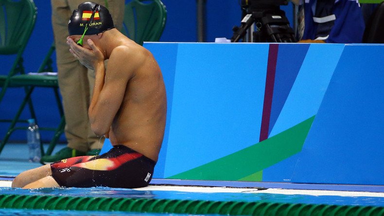 Spanish swimmer gets 2nd chance after false start disqualification