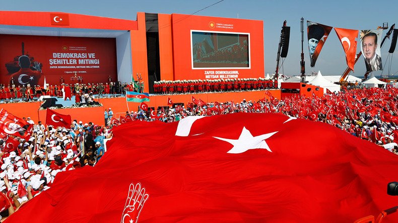 ‘Gift from God’: Erdogan reasserts dominance with huge Istanbul rally