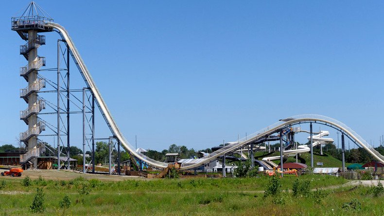 10-yo boy dies on world’s tallest waterslide in Kansas waterpark