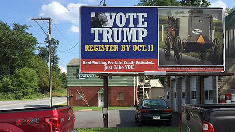 Amish for Trump: How a brash billionaire appeals to modest country voters