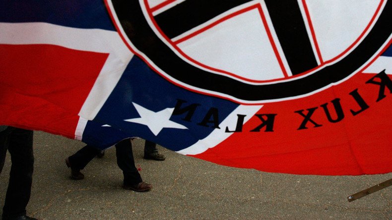 Black teacher given KKK robe, Confederate flag at conference