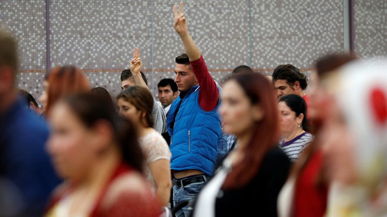 Kurdish protesters in peaceful takeover of German broadcaster to highlight suffering in S.E Turkey