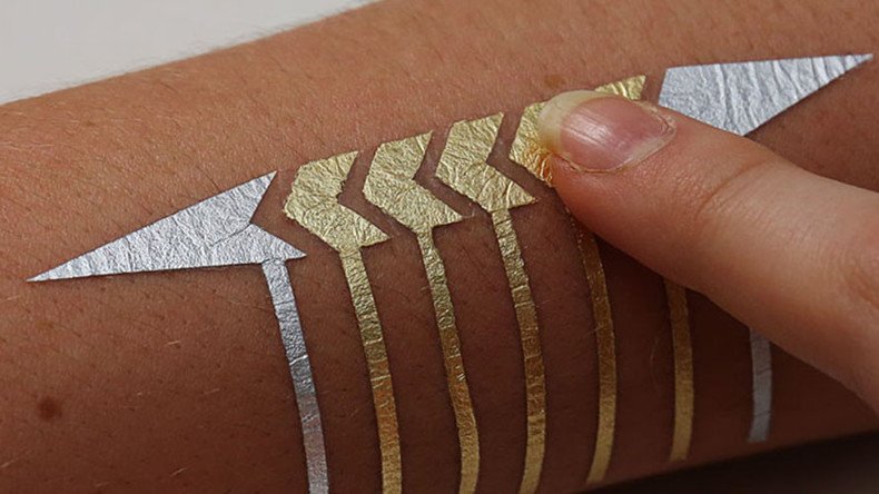 ‘Connected’ ink: Temporary tech tattoos transform skin into user interfaces (VIDEO)