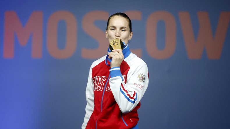 Russian fencer Velikaya becomes Olympic champion and army captain in same week
