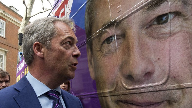 Nigel Farage aide held in US on money laundering, extortion & fraud charges