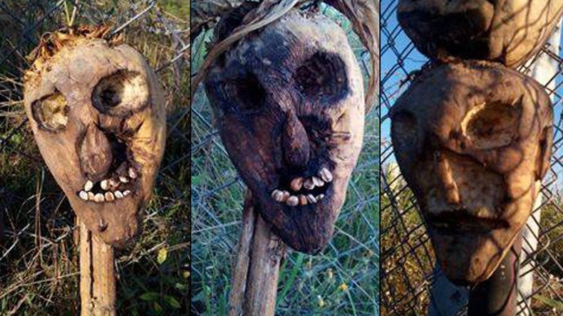 Creepy scarecrows keep migrants away from Hungarian border? (PHOTOS)