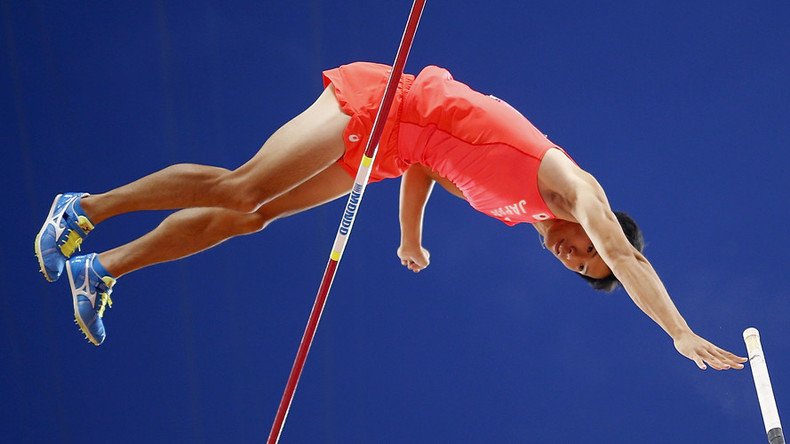 Ah nuts! Japanese pole vaulter crushes Olympic dream with own penis