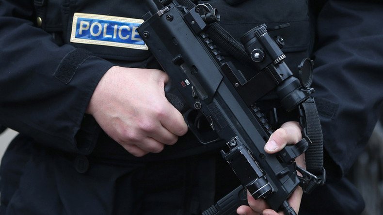 Armed police deployed following car chase near Mile End Stadium, East London