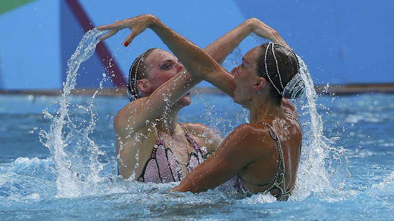 Russian synchronized swimming duet wins Russia’s 12th gold at Rio