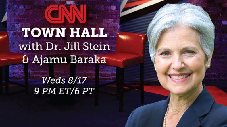 Green Party’s Jill Stein and Ajamu Baraka hold historic CNN town hall
