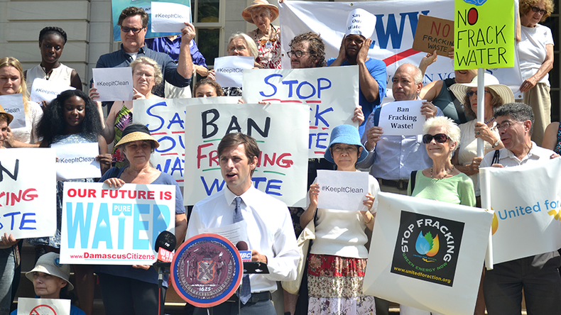 New York City set to ban use of fracking waste water