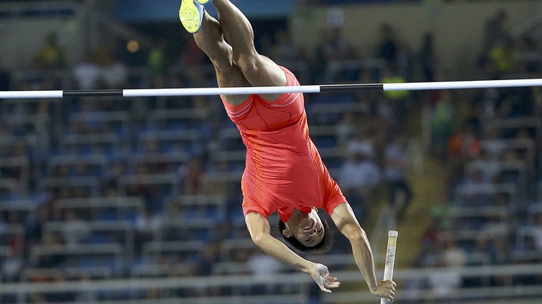 Japanese athlete denies penis was to blame for pole vault downfall