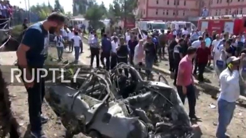 At least 10 killed, almost 300 wounded in string of blasts in eastern Turkey (PHOTOS, VIDEO)
