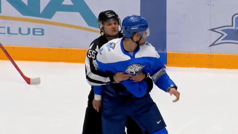 KHL bans Ryspayev for life following infamous preseason brawl