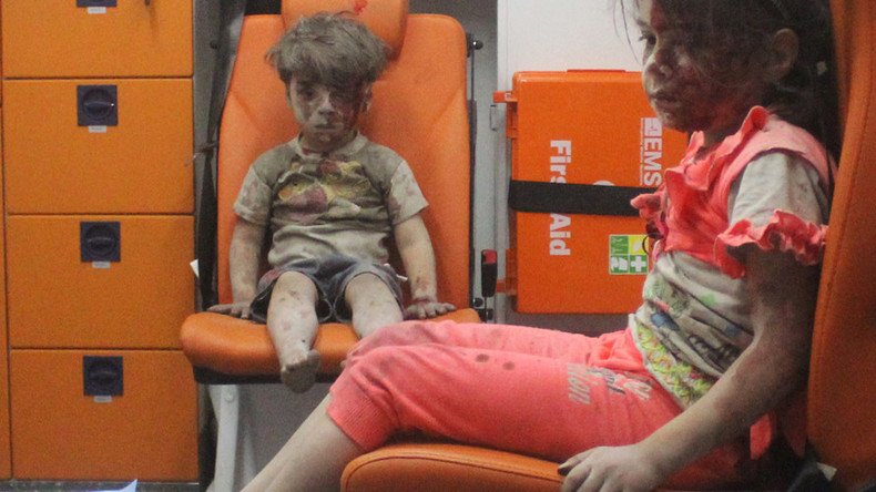 Syrian boy’s image shamelessly exploited for West’s war agenda