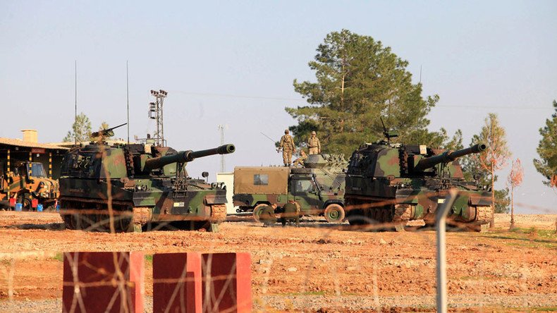 Turkey shells ISIS & Kurdish positions in Syria 