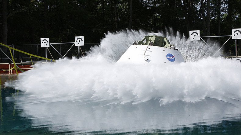 One step closer to Mars: NASA completes splashdown test for red planet-bound Orion (VIDEO)