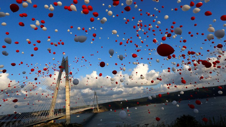 Turkey opens 3rd bridge linking Europe to Asia (VIDEO)