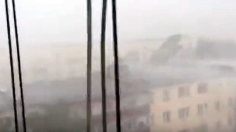 Powerful storm in Chechnya blows roofs off of homes, kills at least one (VIDEO) 