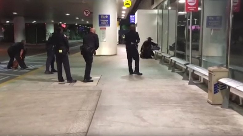 Man dressed as Zorro arrested at LAX after reports of active shooter shuts down airport 