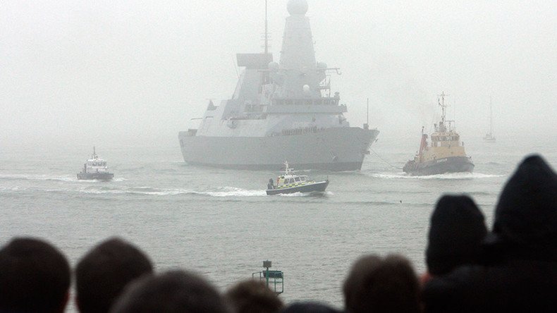 UK sends destroyer to fight ISIS in Persian Gulf, despite its previous warm water failures 