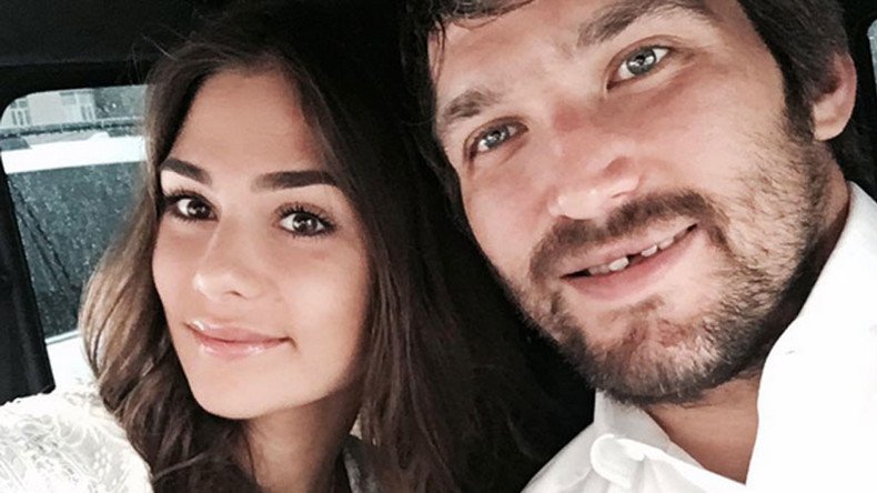 Hockey star Alex Ovechkin marries model Nastya Shubskaya