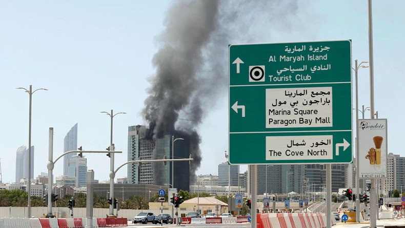Major blaze breaks out at 28-storey Abu Dhabi highrise (PHOTOS, VIDEOS)
