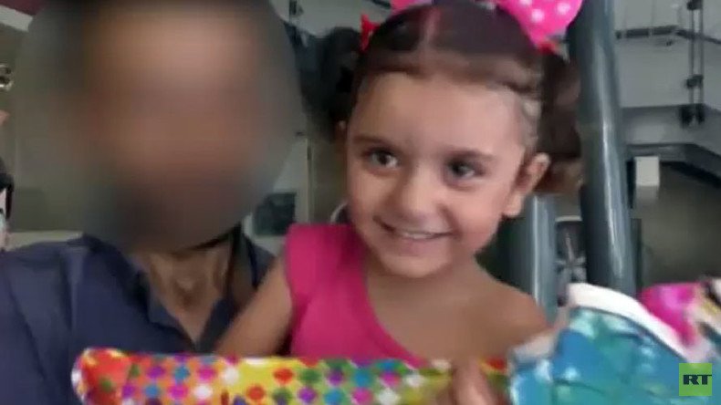 Aleppo frontline: Parents who saw 6yo son killed & 4yo daughter injured in rocket attack speak to RT