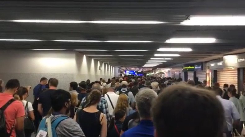 Passenger bypassing security check prompts partial evacuation of Frankfurt Airport