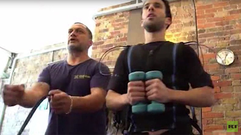 Want more from your workout? Try electrocution! London’s shocking new fitness fad (VIDEO)