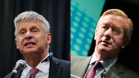 Pay to play & loose screws: Libertarian candidates blast both major-party nominees