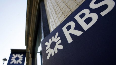 RBS reports huge loss sending bank's shares tumbling