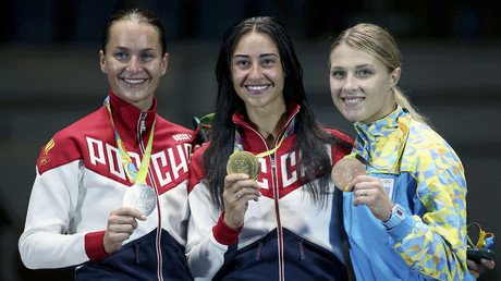 Russia takes gold & silver in women’s individual saber at Rio Olympics