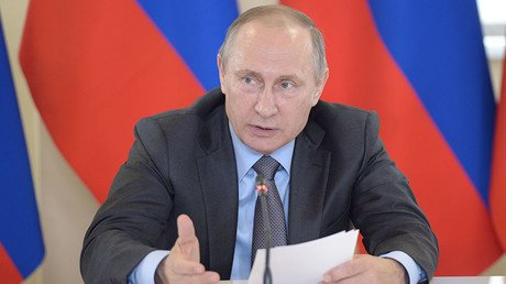 ‘Kiev has turned to terrorism’: Putin on foiled sabotage plot in Crimea