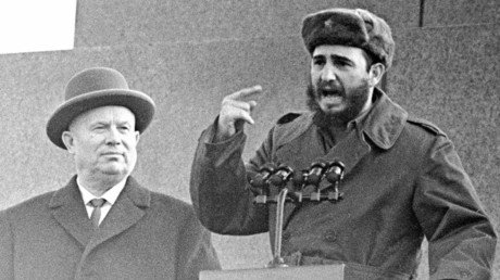 Nuclear subs, bear cubs & Fidel Castro's other legendary adventures in the USSR (RARE PHOTOS)