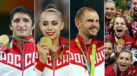 Team Russia snatches 4 gold medals in a row at Rio Olympics