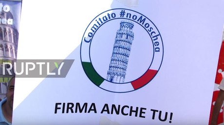 ‘Italy isn’t Islamic suburb’: Pisa residents rally against mosque construction near Leaning Tower