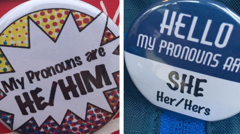 What's your preferred pronoun? Gender non-conformist students adopt new badge of courage