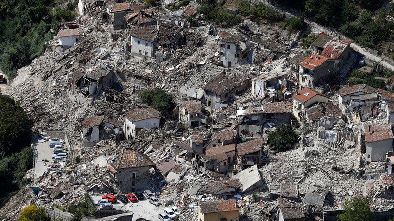 Italy furious after Charlie Hebdo caricature depicts quake victims as pasta & lasagna