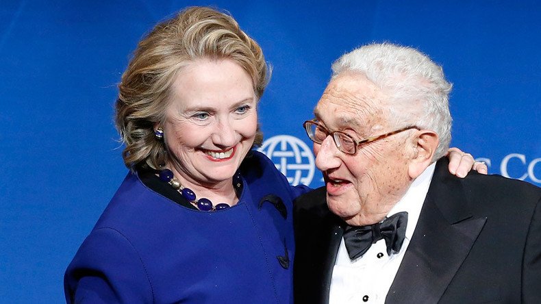 As Hillary Clinton kisses up to Henry Kissinger, RT looks at 4 of his most heinous acts