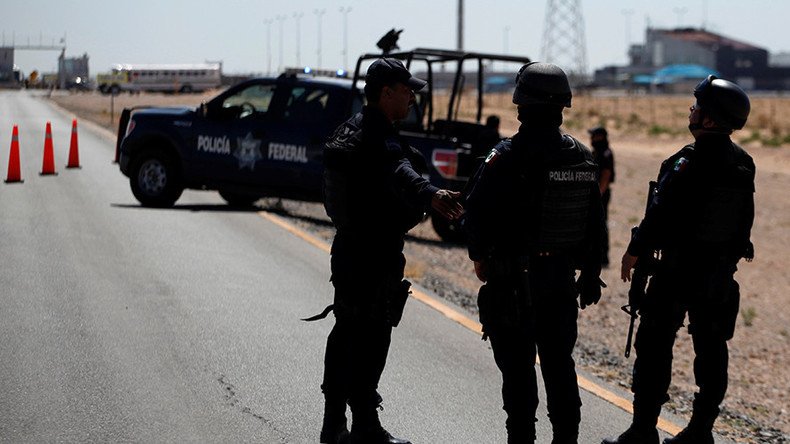 GTA-level violence: Police helicopter shot down during raid on Mexico cartel