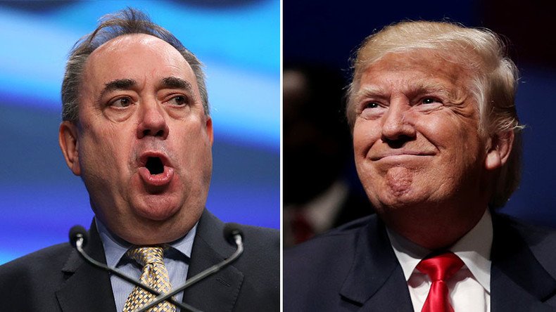 ‘Man-child’ Donald Trump is a threat to US national security – Salmond