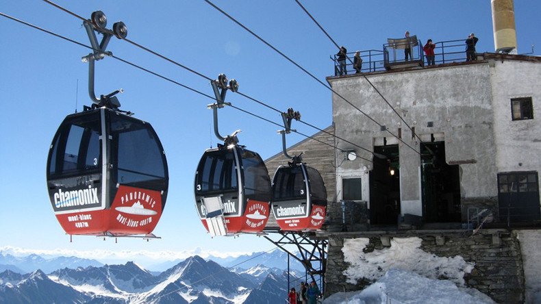 Alpine cliffhanger: 33 stranded overnight in scary Mont Blanc cable car drama