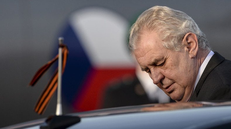 Crimea ‘cannot be given back’ to Ukraine – Czech president