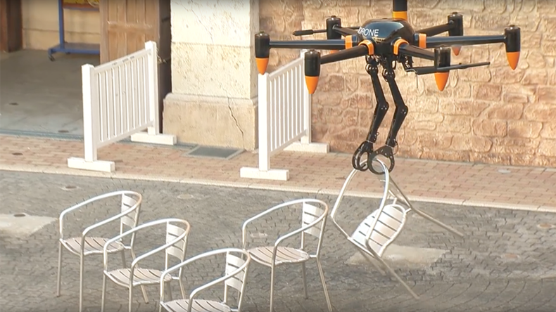 Terrifying ‘2-armed’ drone designed for dangerous ops (VIDEO)
