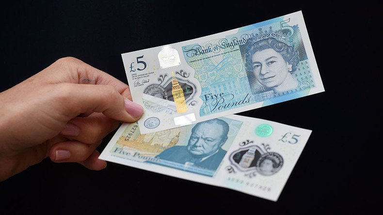 UK issues first plastic banknotes for England and Wales