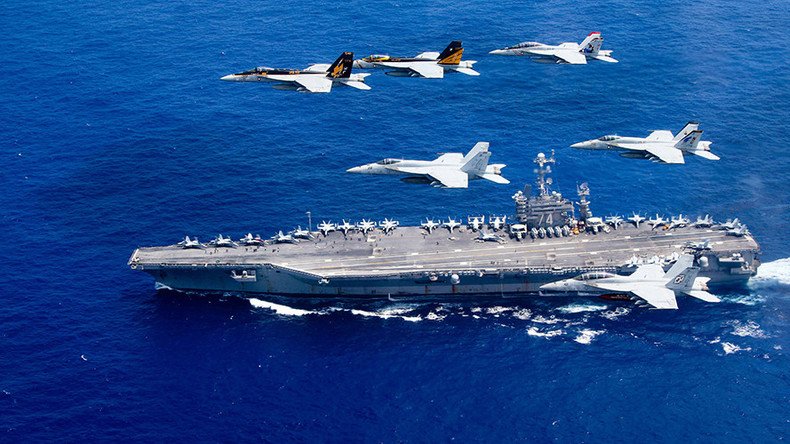 War baby: US Navy sailor abruptly gives birth on aircraft carrier at sea