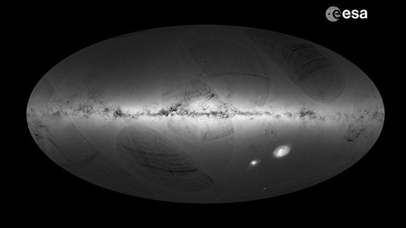 'Galactic census': 1bn stars mapped by Gaia satellite (VIDEO)
